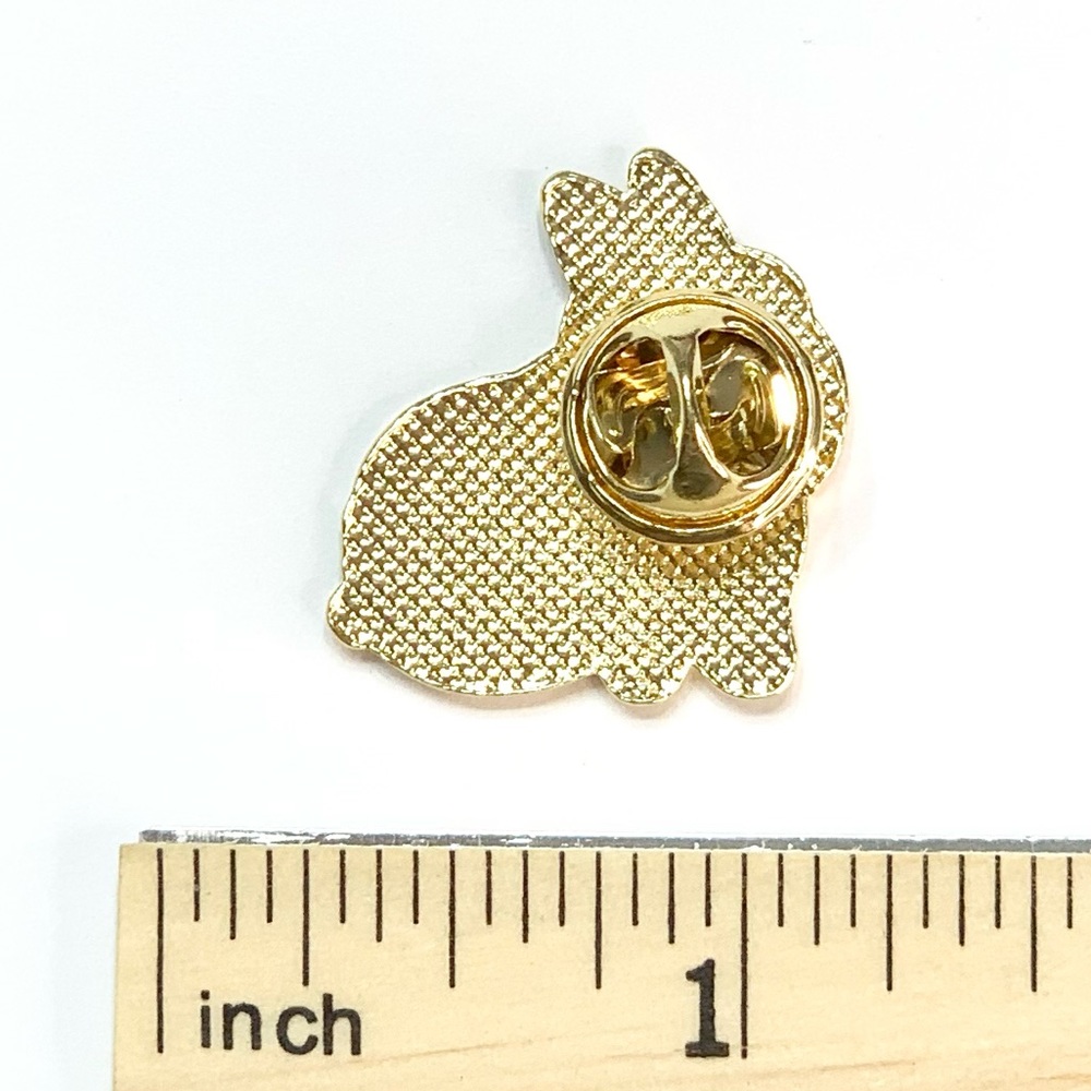 New White Rabbit Pin - Picture 3 of 3